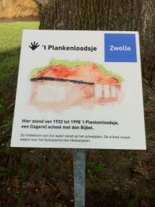 Plankenloodsje bord