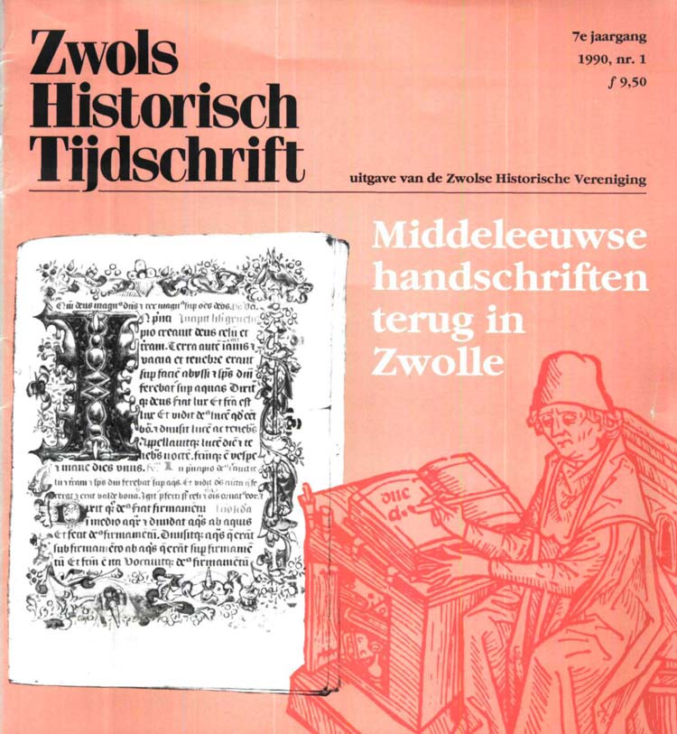 Zwolse Historisch Tijdschrift 1990, Aflevering 1