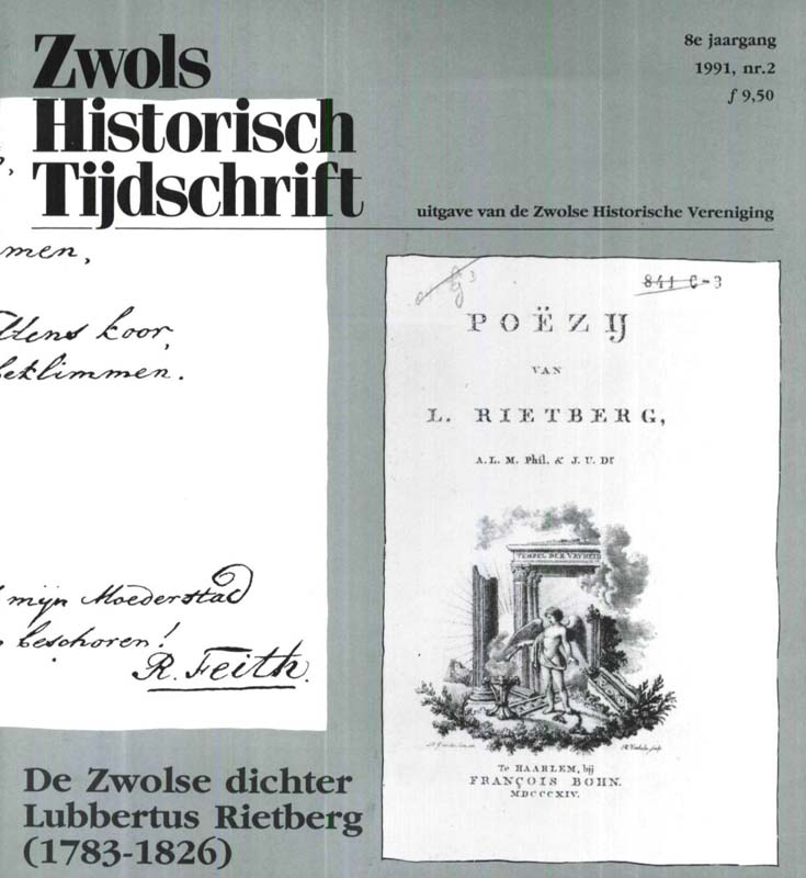 Zwolse Historisch Tijdschrift 1991, Aflevering 2
