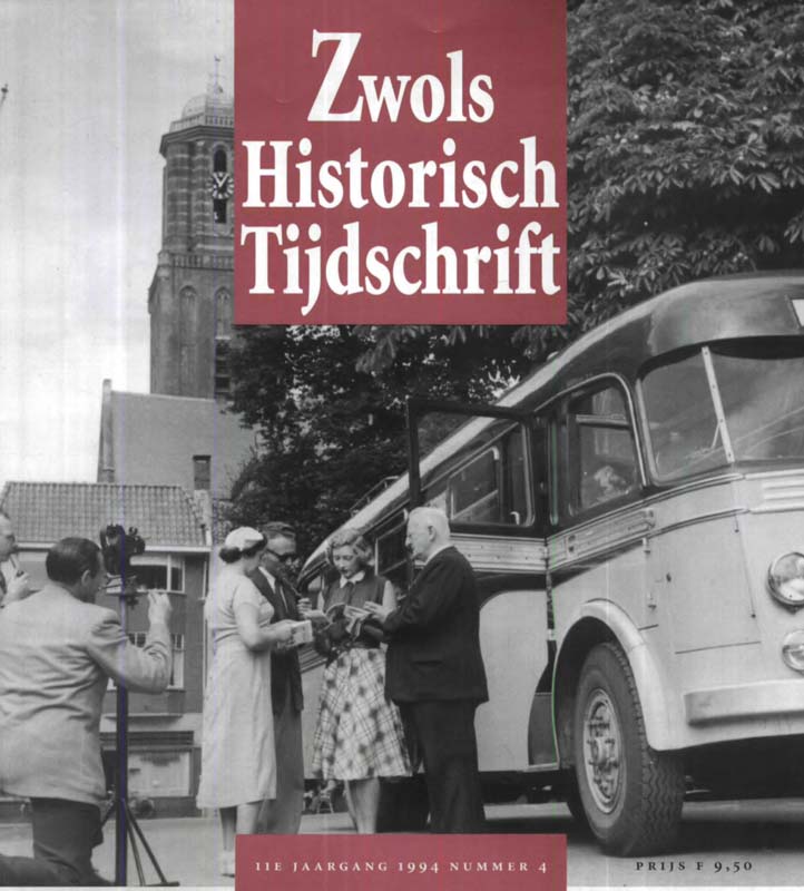 Zwolse Historisch Tijdschrift 1994, Aflevering 4