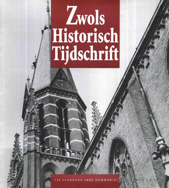 Zwolse Historisch Tijdschrift 1996, Aflevering 2