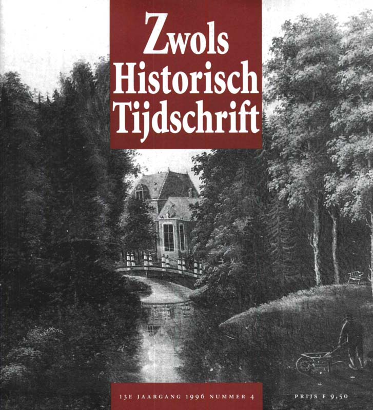 Zwolse Historisch Tijdschrift 1996, Aflevering 4