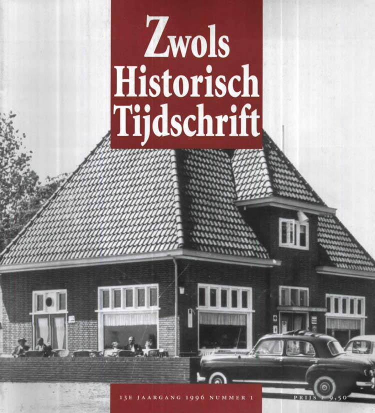 Zwolse Historisch Tijdschrift, uitgaven 1996