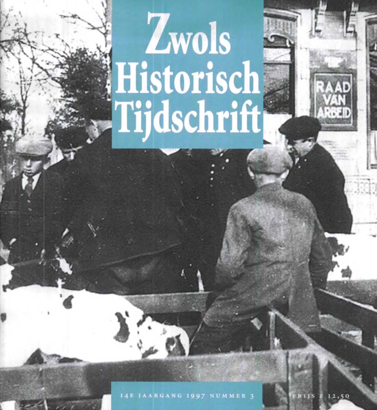 Zwolse Historisch Tijdschrift 1997, Aflevering 3