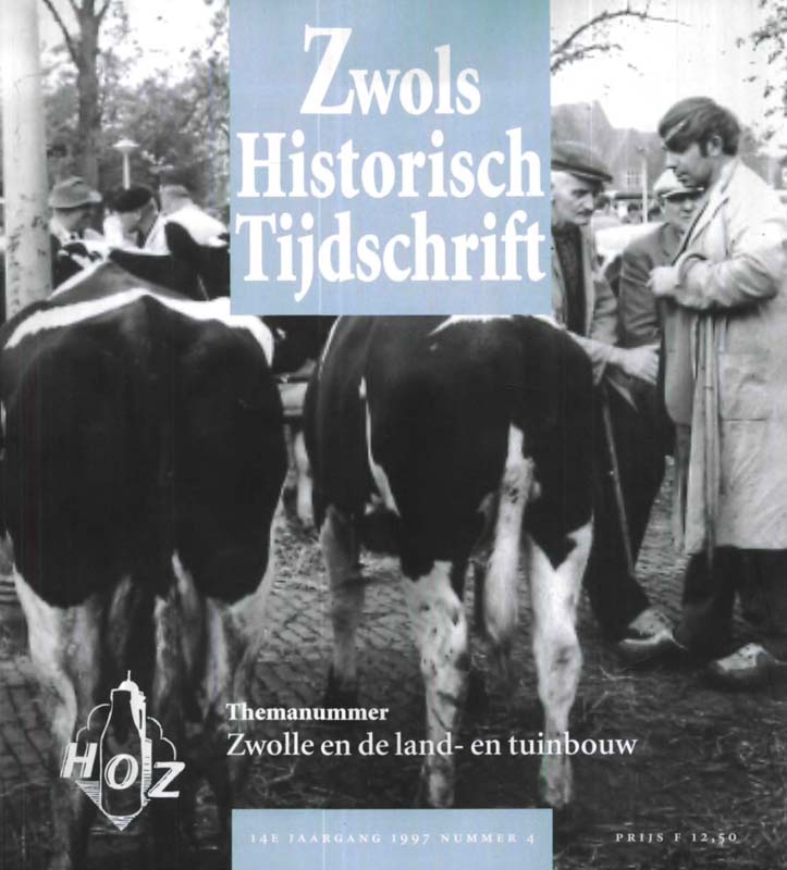 Zwolse Historisch Tijdschrift 1997, Aflevering 4