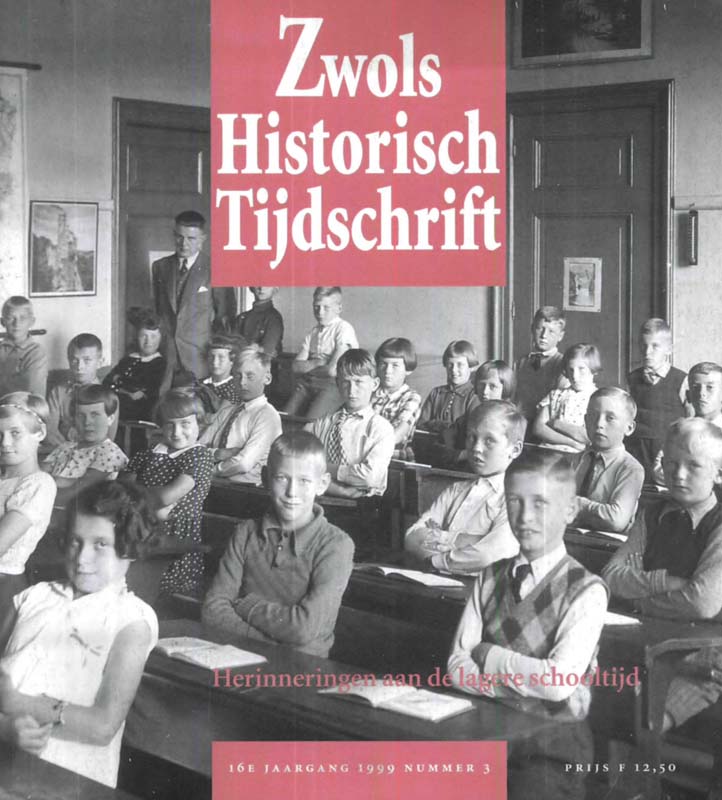 Zwolse Historisch Tijdschrift 1999, Aflevering 3