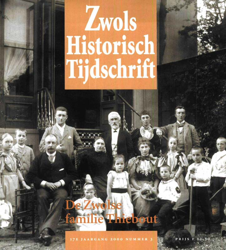 Zwolse Historisch Tijdschrift 2000, Aflevering 3