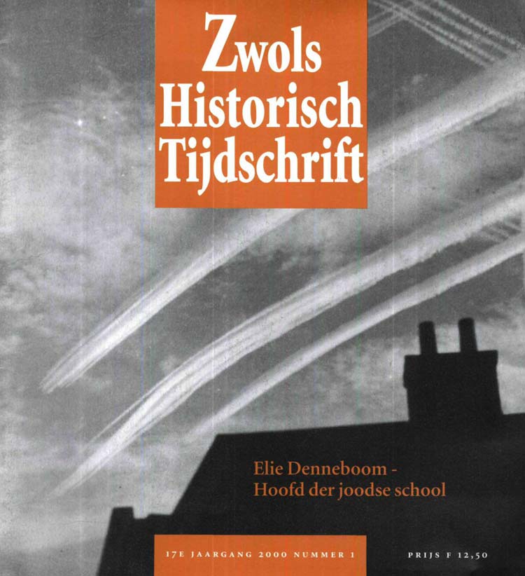 Zwolse Historisch Tijdschrift 2000, Aflevering 1