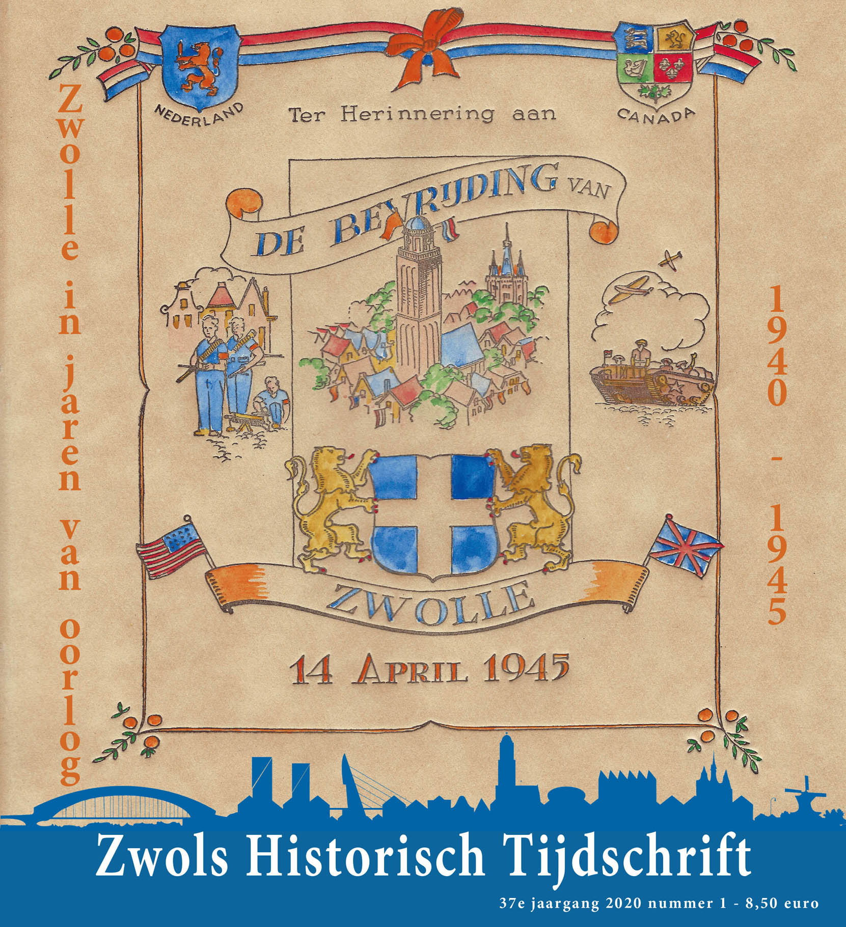Themanummer Zwols Historisch Tijdschrift over Zwolle tijdens de Tweede Wereldoorlog