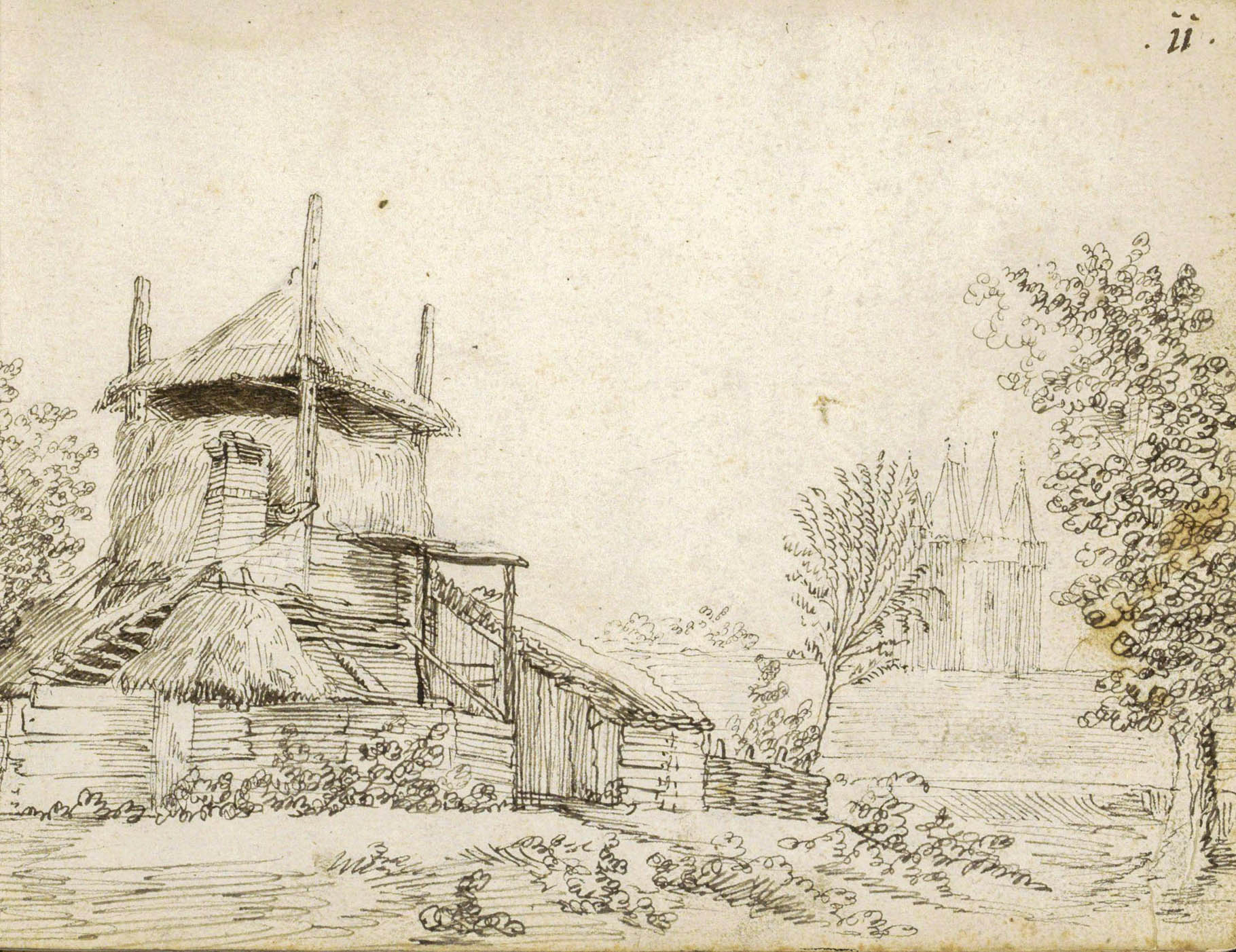 Opgewekte geschiedenissen: Buiten de poorten; Gerard ter Borch tekent Zwolse boerderijen